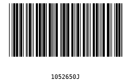 Barcode 1052650