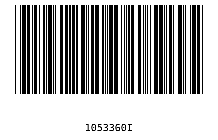 Barcode 1053360