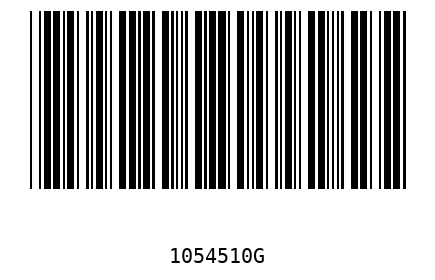 Barcode 1054510