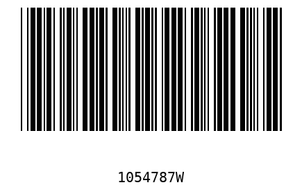 Barcode 1054787