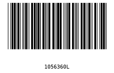 Barra Código 1056360