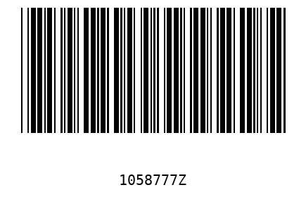 Barcode 1058777