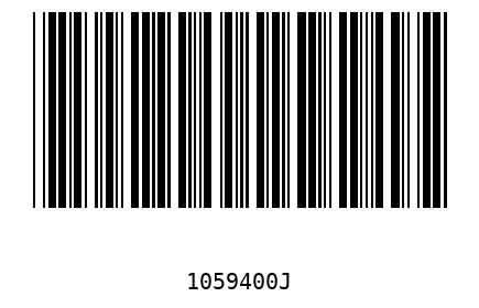 Barcode 1059400