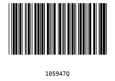 Barcode 105947