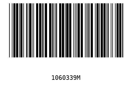 Barcode 1060339