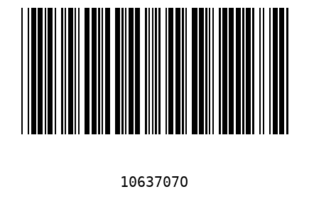 Barcode 1063707