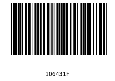 Barcode 106431