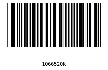 Bar code 1066520