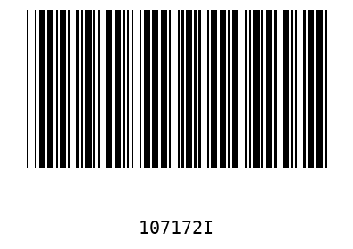 Barcode 107172
