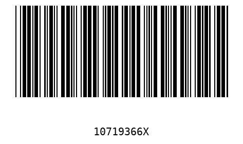 Barcode 10719366