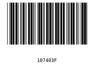 Barcode 107403