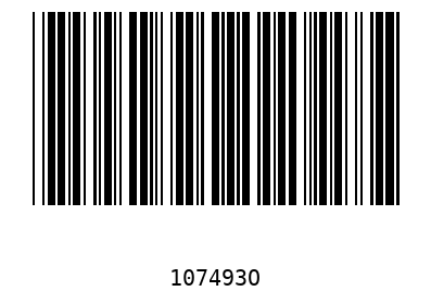 Barcode 107493