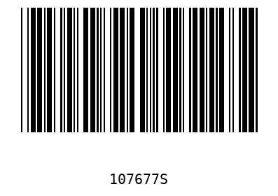 Barcode 107677