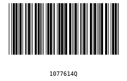 Barcode 1077614