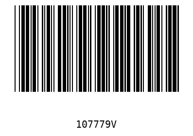 Barcode 107779