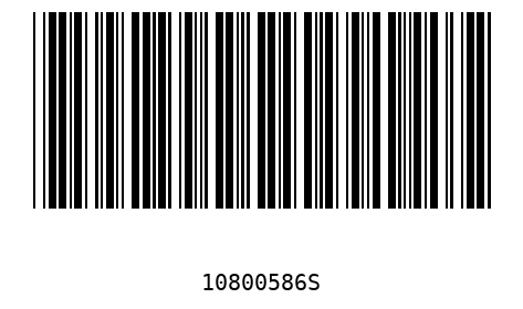 Barcode 10800586