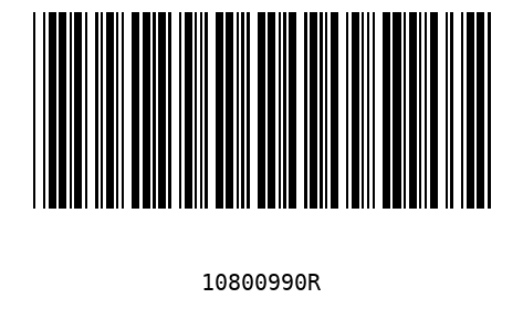 Barcode 10800990