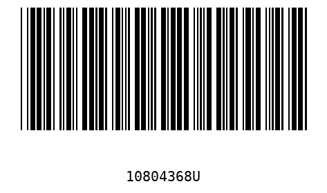 Barcode 10804368