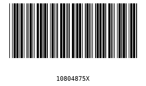Barcode 10804875