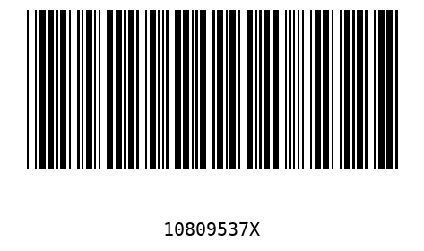 Barcode 10809537