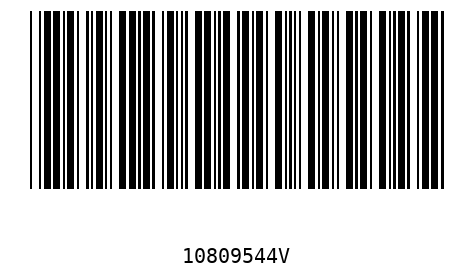Barcode 10809544