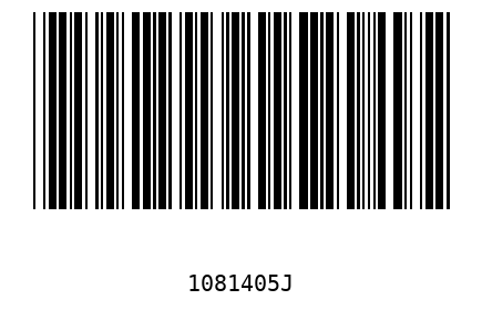Barcode 1081405