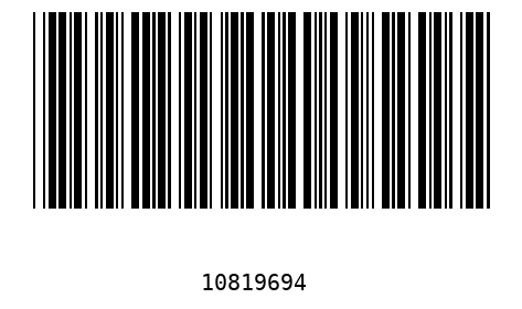 Barcode 10819694