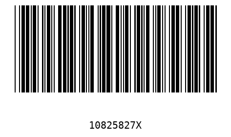 Barcode 10825827