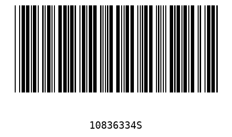 Barcode 10836334