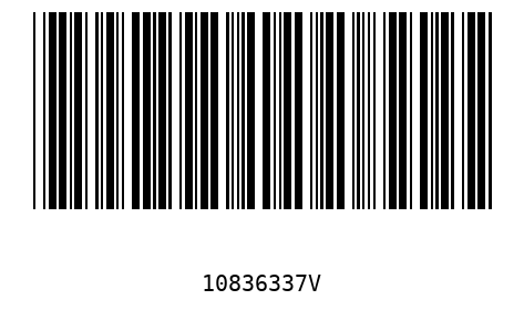 Barcode 10836337