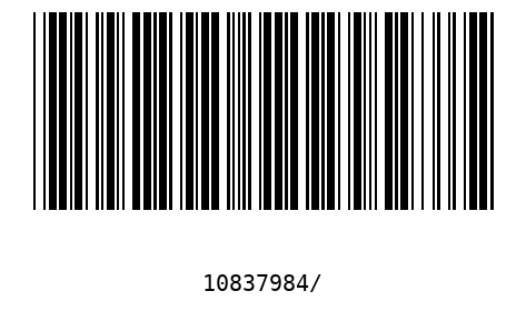 Barcode 10837984