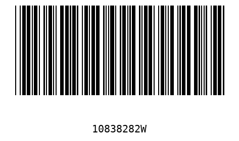 Barcode 10838282