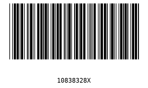 Barcode 10838328