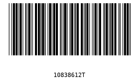 Barcode 10838612