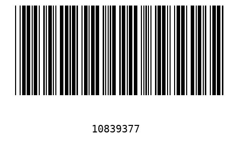 Barcode 10839377