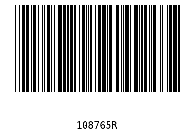 Barcode 108765