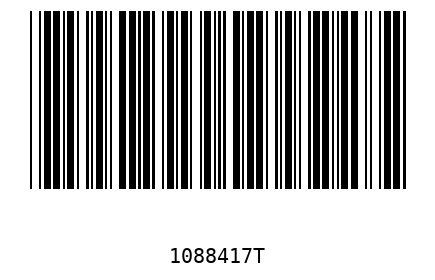 Bar code 1088417
