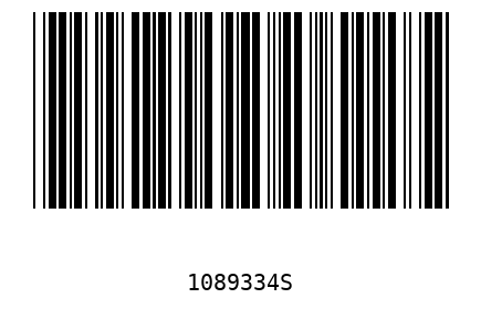 Barcode 1089334