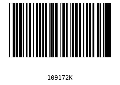 Barcode 109172