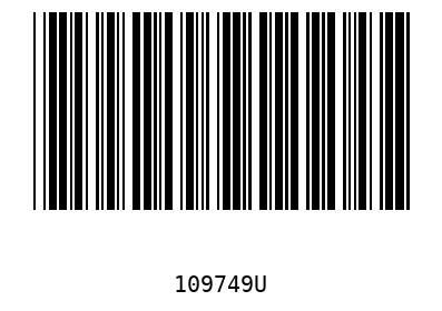 Barcode 109749
