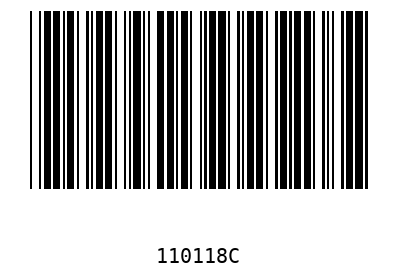 Barcode 110118
