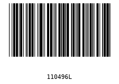 Barcode 110496