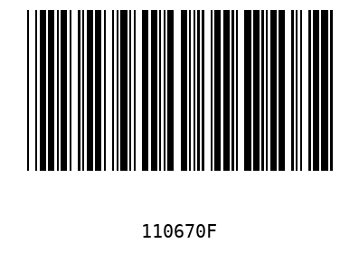 Barcode 110670