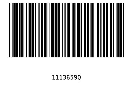 Barra Código 1113659