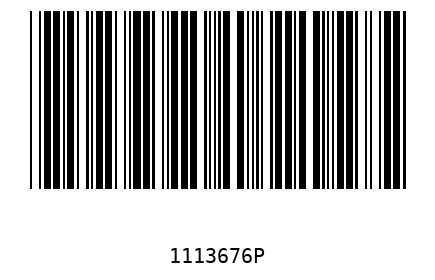 Barcode 1113676