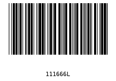 Barra Código 111666