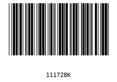 Barcode 111728