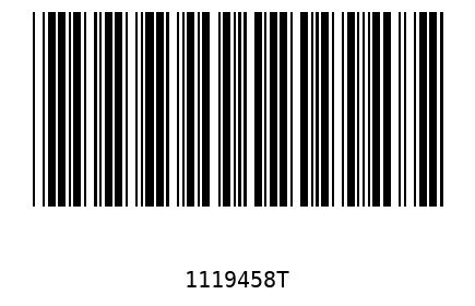 Barcode 1119458