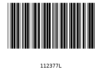 Barcode 112377