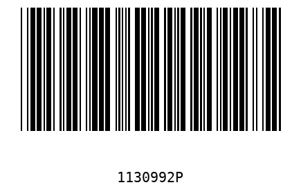 Bar code 1130992